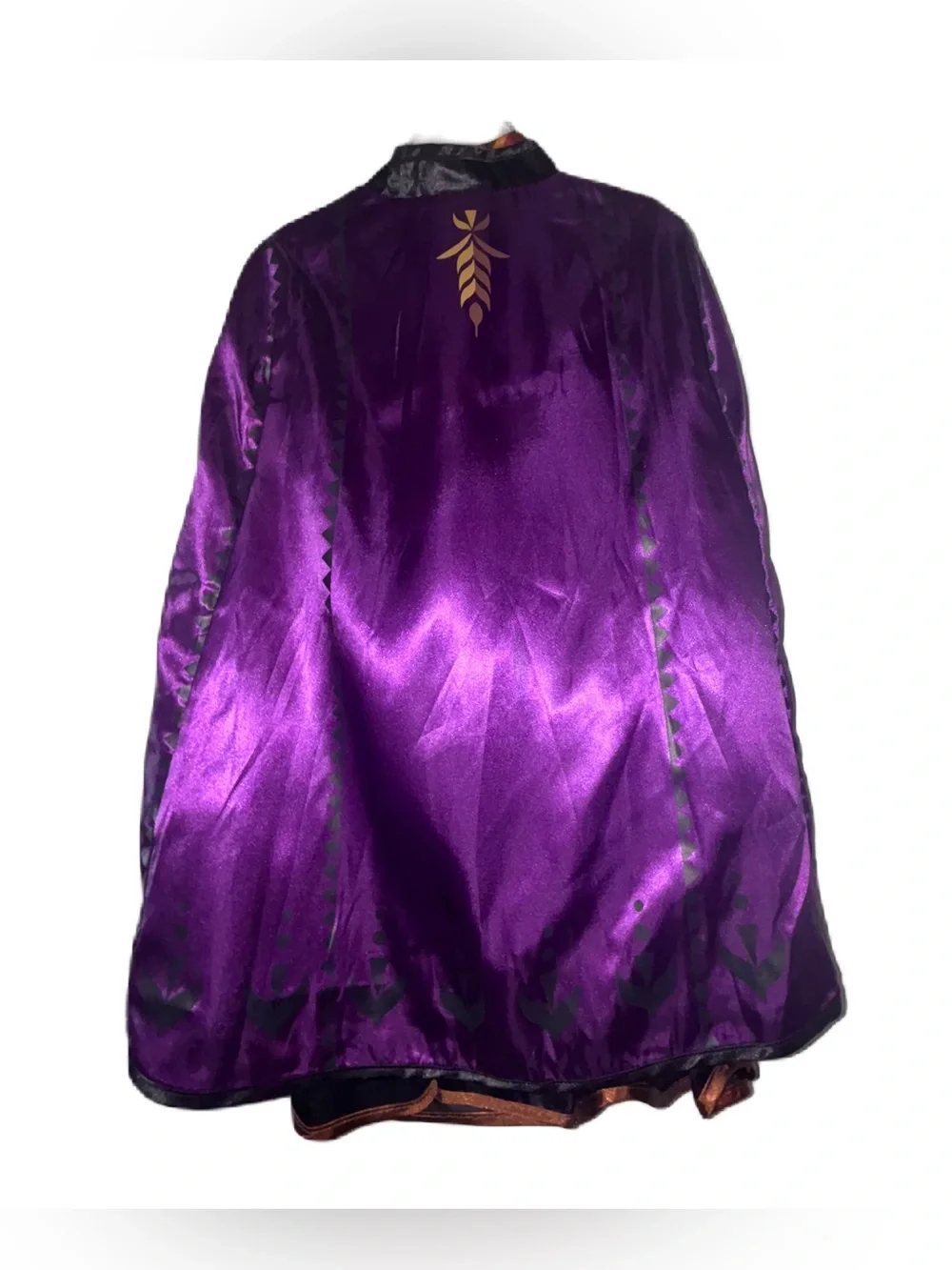 Disney's Frozen Anna 2 piece Costume Cape & Dress Girl's Size 4